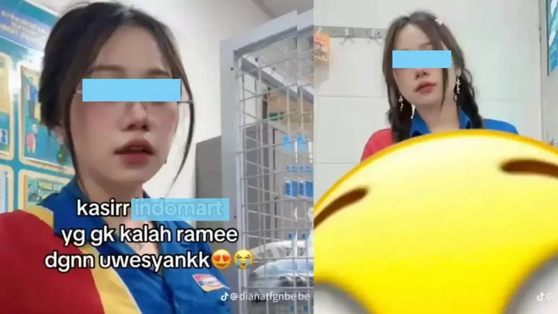 Link Video Lylia Kasir Indomaret Coolmax 7 Menit, Lebih Viral dari Yank Uwes Yank?