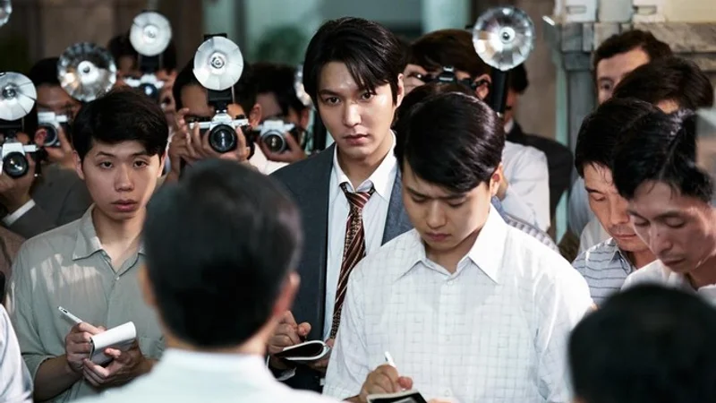 Penampilan Perdana Lee Min Ho Sebagai Wartawan di Film Assassins Bikin Heboh